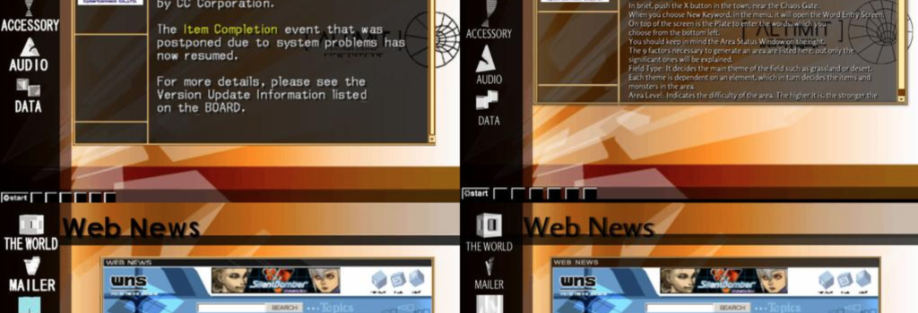 A screenshot of the Altimit OS clone